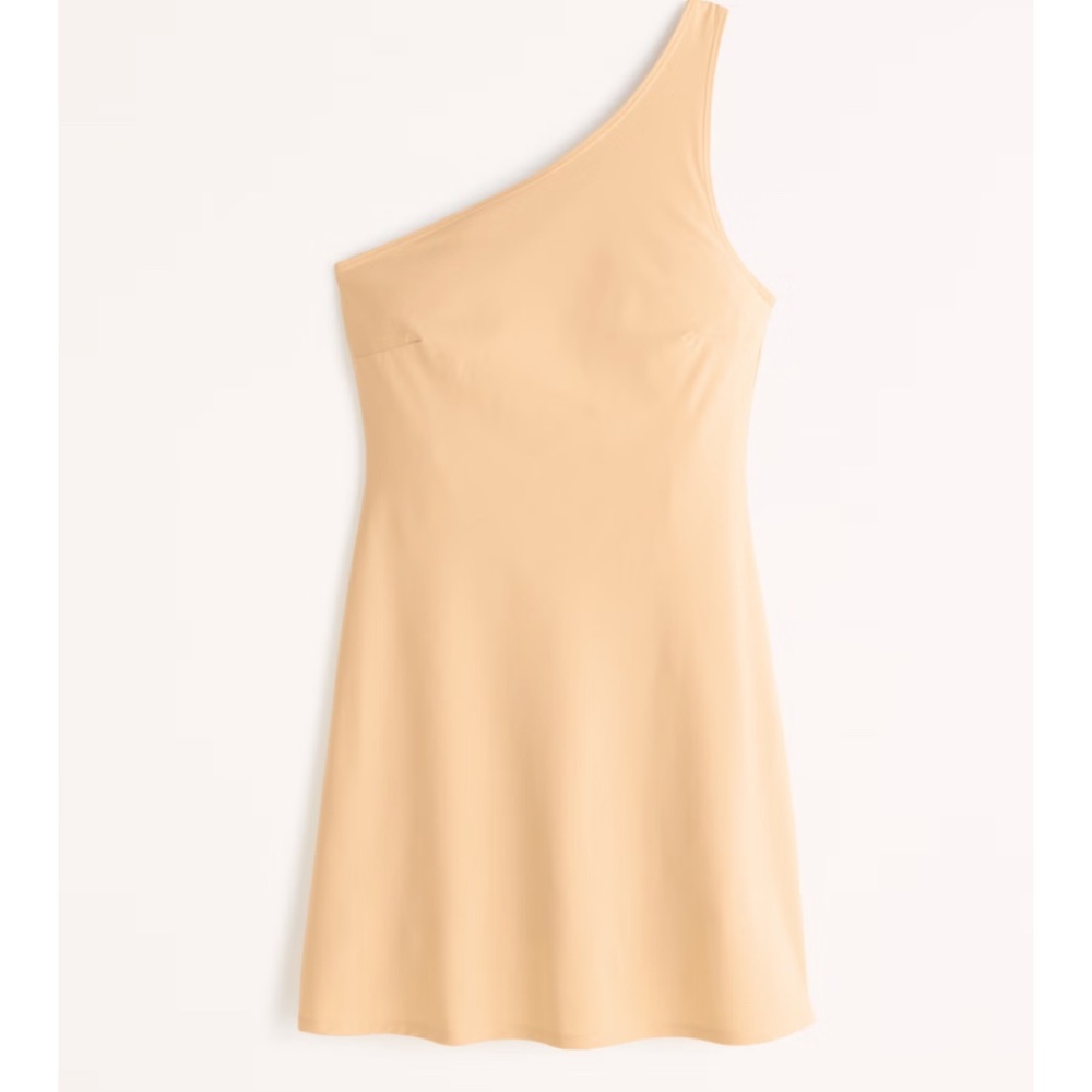 Abercrombie and Fitch One Shoulder Traveler Mini Dress